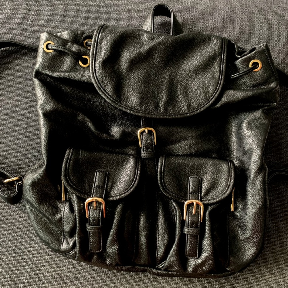 Leather Backpack